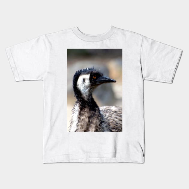 Emu Profile Kids T-Shirt by GP1746